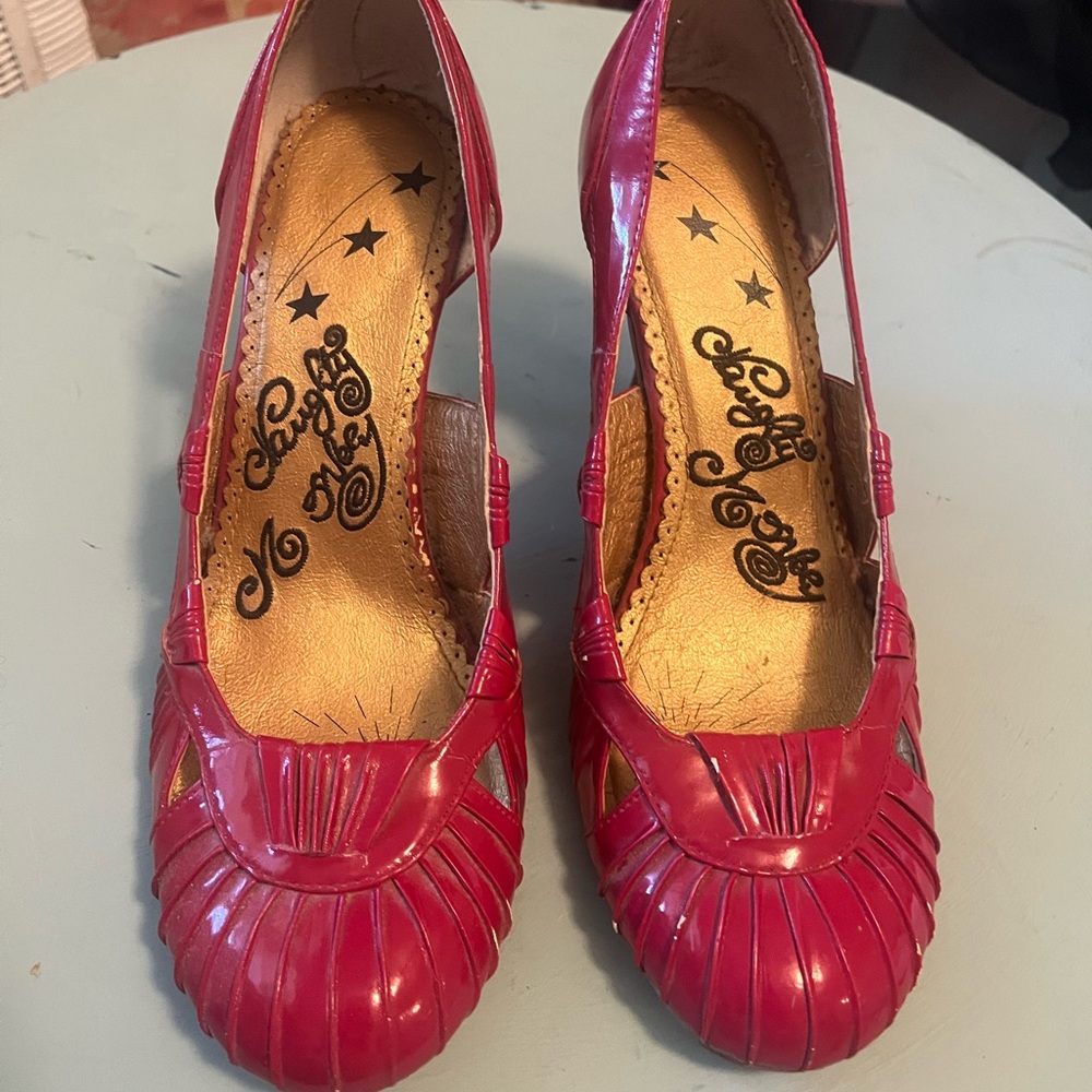 Naughty Monkey Red Heels
